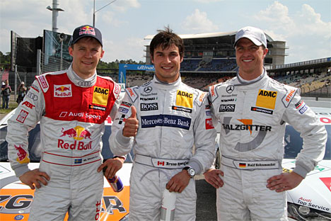 Mattias Ekström, Bruno Spengler, Ralf Schumacher